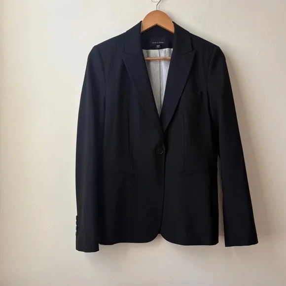 🇨🇦 Judith & Charles Lightweight Wool Blazer - Picture 4 of 10